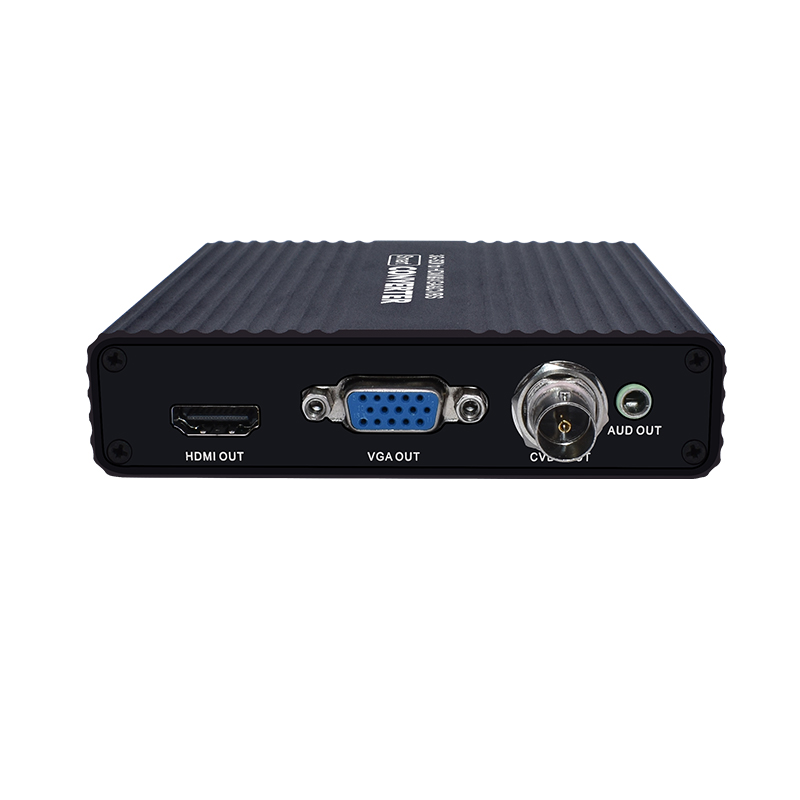 SDI转SDI/HDMI/VGA/CVBS高清转换器变频(JS1188) class=