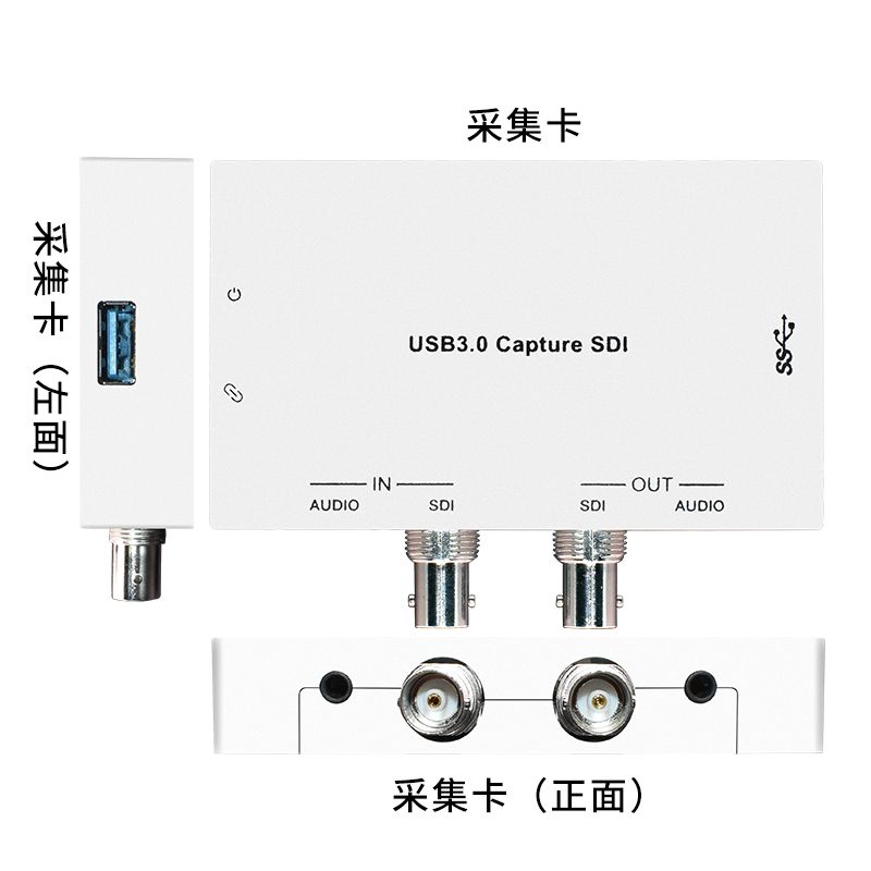 JS3300 USB3.0高清SDI采集卡 class=