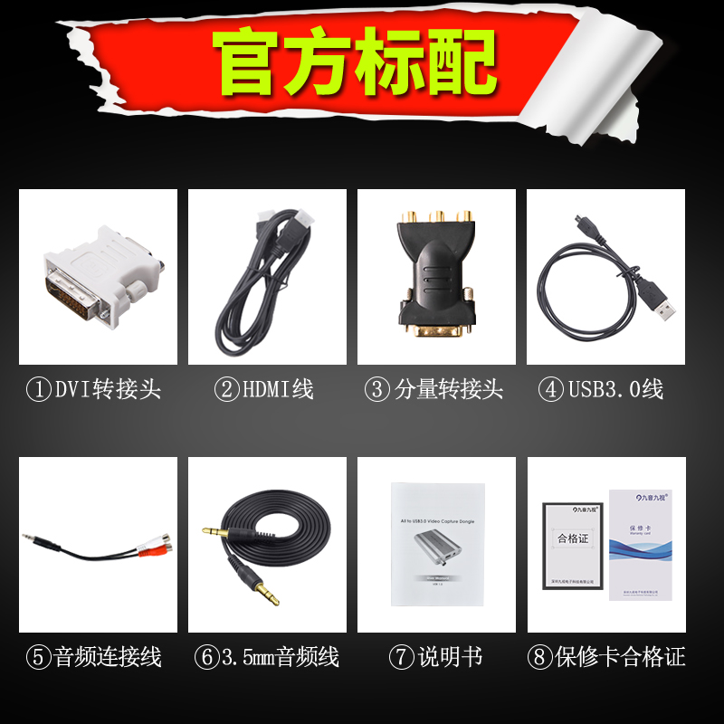 SDI/DVI/VGA/HDMI/AV高清多接口视频采集卡(JS3350) class=