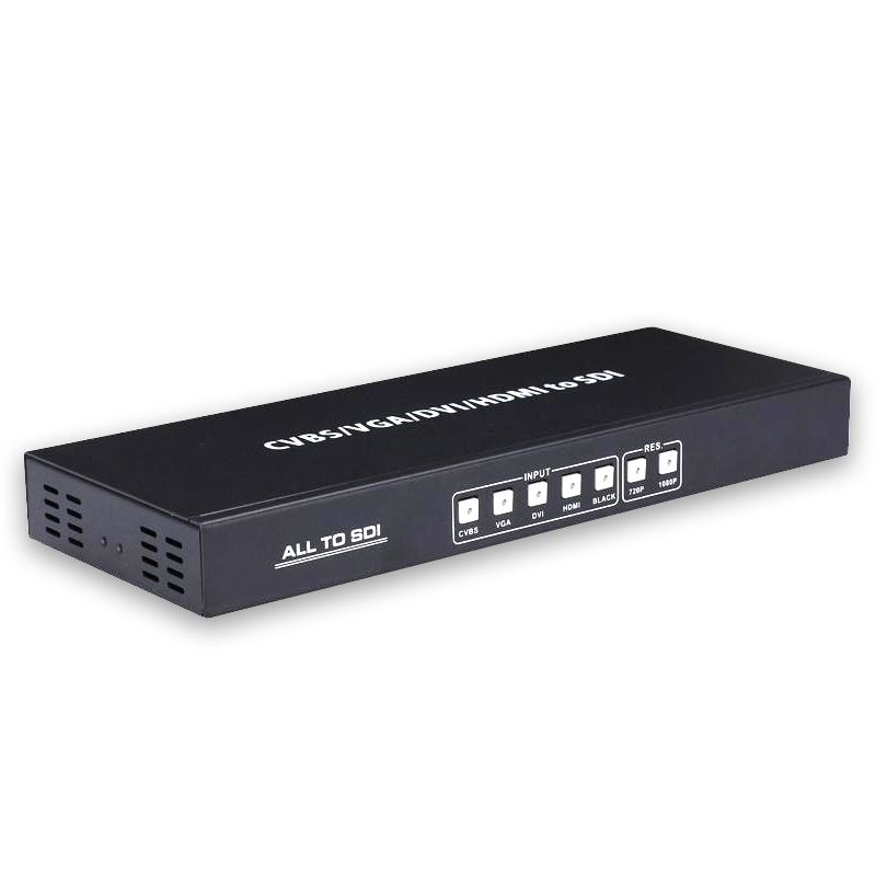 九视JS1231 VGA/AV/HDMI/DVI转SDI,CVBS转SDI,AV转SDI转换器 class=